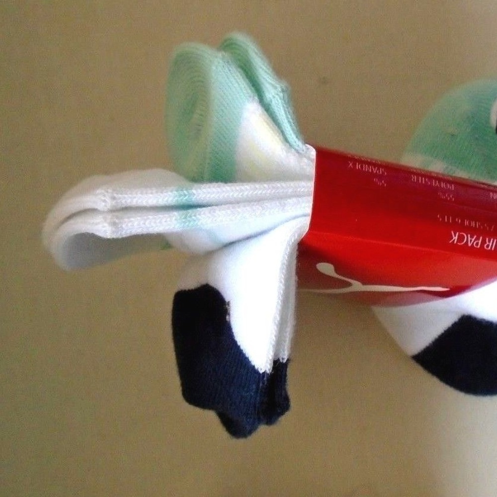 Vintage 3 Pairs Puma Booties Socks - Picture 2 of 4